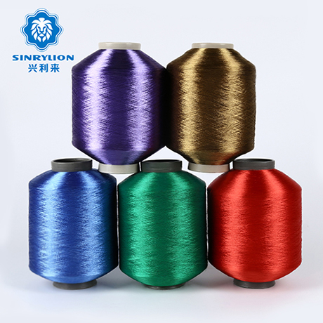 Colored Twisted Dope Dyed Polyester Yarn Manufacturer